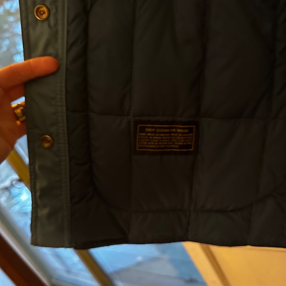 VINTAGE Eddie Bauer Goose Down Blue Jacket - Picture 3 of 5